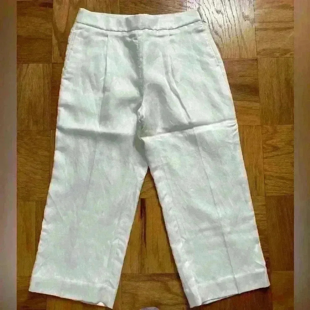 JCrew linen pants size 12